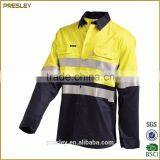 High Quality Men's Safty Reflective Workwear Coverall Fireproof Workwear thumbnail-6