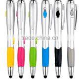 Custom 3 in 1 Ball Pen, Led Light Pen, Stylus Touch Pen Quality Choice