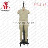Adjustable Female PLUS 18 FULL Body Dress Mannequin thumbnail-1