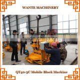QT40-3 Concrete Block Making Machine,maquina de Bloco de Concreto thumbnail-3