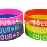 Custom Fitness Sports Silicone Bracelet