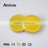 Screw Gold Metal Cap for Glass Jar Mason Jar thumbnail-3