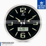 Multifunctional Promotional 2014 Calendar Wall Clock thumbnail-1