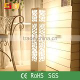 Beautiful simple style wood floor lamp with legs/wood standing lamp made in zhejiang China