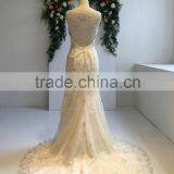 OEM ODM Customized New Hand Work Design Wedding Dress thumbnail-5