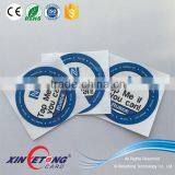 13.56MHz Nfc Sticker ISO14443A Ntag 203 Chip With 144 Bytes Memory Label