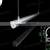 Anodizing LED Linear Light Aluminium Housing LED Pendant Profile Lighting Fixtures thumbnail-1