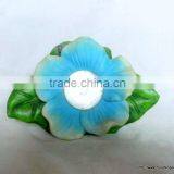 Polyresin Solarlight Sunflower Shape For Garden Decoration Craft