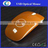 Lighting up Custom Logo Slim Mouse With Cable