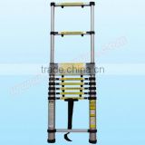 Popular aluminium telescopic anti-trap hands durable household ladder with 11 steps 3.2m GS-approved