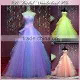 2014 Brazilian Lilac Evening Dress for Fat Women thumbnail-1