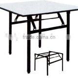 Wholesale PVC Top With Metal Frame Restaurant Table YT13 thumbnail-5