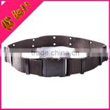 For Training Braid Camouflage Belt Canvas Weave Coffee Tactical Belt