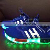 Hot Selling Led Kids Light Shoes With USB Charge Fashion Led Light up Kids Sport Shoes thumbnail-2