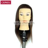 top best quality whoesale synthetic training head mannequin head for hairdressing salon and schooll