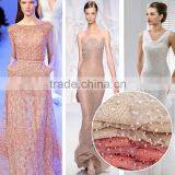 The Most Beautiful Design Crochet Lace Fabric Material for Making Dresses/Fancy Fabric for Party and Fashion Show thumbnail-1