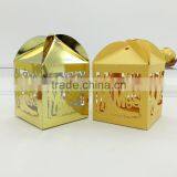 C231 2015 New Birthday Souvenirs Wedding Favor Laser Cut Bridegroom and Bride Party Candy Box Gift thumbnail-4