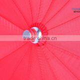 Red Custom Shape Wedding Heart Shape Umbrella thumbnail-6