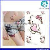 Cartoon Temporary Tattoos Stickers Waterproof Cute Girls Women Gold Tattoo Little Fresh Belly Waist Tattoo Transfer Paper Kids thumbnail-2