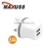 C210 Travel Dual USB Charger 2.4A 2 Port USB thumbnail-1
