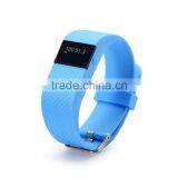 Android Digital Bluetooth Watch Wristband Wrist Pedometer With OLED Touch Screen