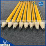 High Quality HB Triangular 7.5 Inch Wooden Striped Bar With White Rubber Lapices Pencil thumbnail-4