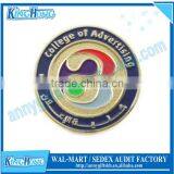 Soft Enamel With Epoxy Domed Brass Navy Coin thumbnail-4