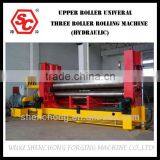 Upper Roller Universal Hydraulic Three Roller Rolling Machine,bending Machine,folding Machine thumbnail-1