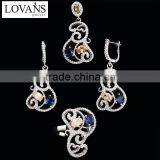 Locket Jewelry Set Ebay China Website 925 Sterling Silver Jewelry Wholesale TZ-0167 thumbnail-1