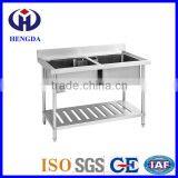 Double Stainless Steel Sink thumbnail-1