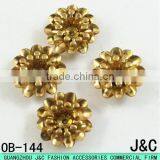 The Latest Sandals Ornaments Golden Flower Copper thumbnail-1