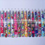 Printed Peony Flower Cosmetic Tweezers/