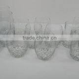 18PIECES GLASS WARE DRINKING GLASS CUP SET thumbnail-2