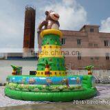 Monkey Inflatable Mini Climbing Wall for Kids and Children Play Games thumbnail-3