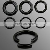 316L plated segment rings body piercing jewelry