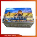 Square Cookie Tin Box
