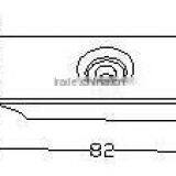 JY-1000C|wholesale Flexible OD 28mm Lean Tube Caster Mount Bracket thumbnail-2
