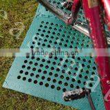 EVA Green Mat With Holes, Home Garden Shed Utility Green Drainage Mats