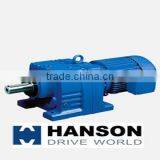 R series Helical geared motor