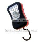 28 LED Magnetic Work Light Hanging Hook Flashlight Great For Outdoors