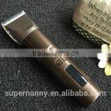 Supernanny Golden Professional Ceramic Blade Cordless Clippers With LED Indicator thumbnail-1