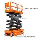 CE ISO Electric Scissor Lift Walking Aerial Work Platform Jeakue JK01240 thumbnail-3