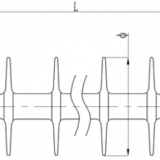 Distribution Dead End Insulator 11kV -66kV thumbnail-2