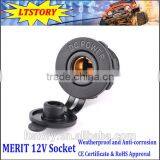 Black Color Car Merit Socket12V Power Socket Black Cooler thumbnail-3