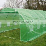 6m (L) X 3m (W) X 2m (H) Polytunnel Greenhouse Pollytunnel Poly Polly Tunnel Fully Galvanised Anti Rust Steel Frame thumbnail-1