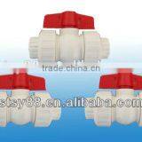 Good Price Plastic Pipe Valve, PPR Plastic Double Union Ball Valve for Water Pipe thumbnail-4
