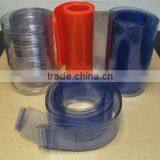 Yellow Orange Clear PVC Strip Door Curtain thumbnail-3