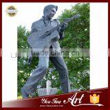 Outdoor Bronze Music Statue Elvis Presley Statue thumbnail-2