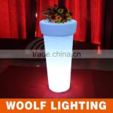 Outdoor Garen Solar Powered Waterproof LED Lighting Flower Pot