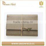 Durable Eco-friendly Washable Kraft Paper Purse Wallet Drawing Bag thumbnail-3